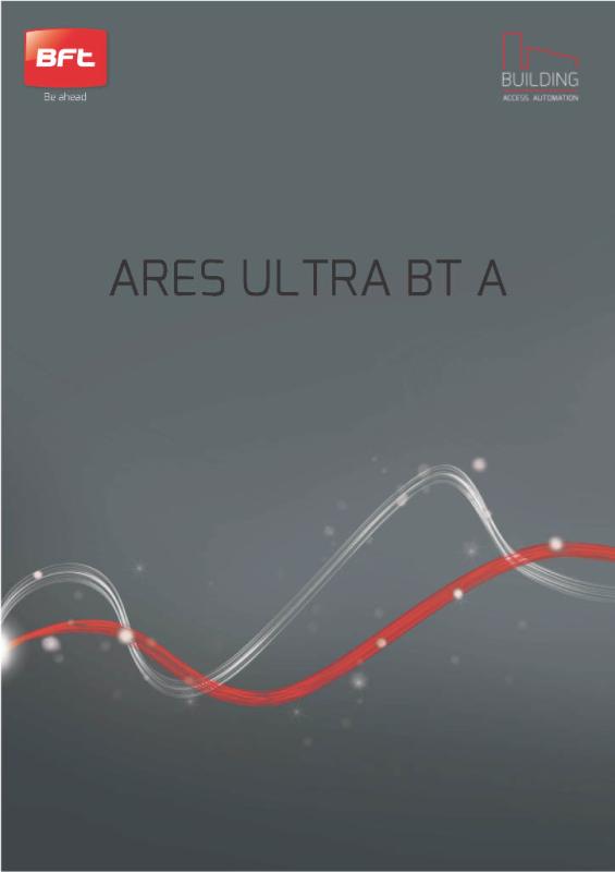 BFT Ares Ultra BT A1500 pohon pre posuvnú bránu
