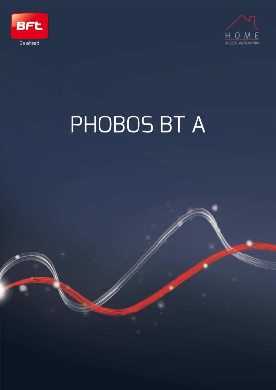 BFT Phobos BT A25 KIT sada pre krídlové brány