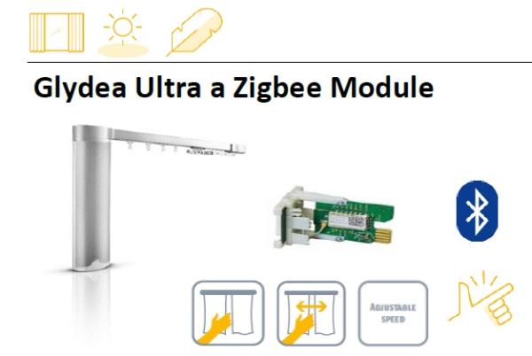 Somfy Glydea Ultra a Zigbee Module