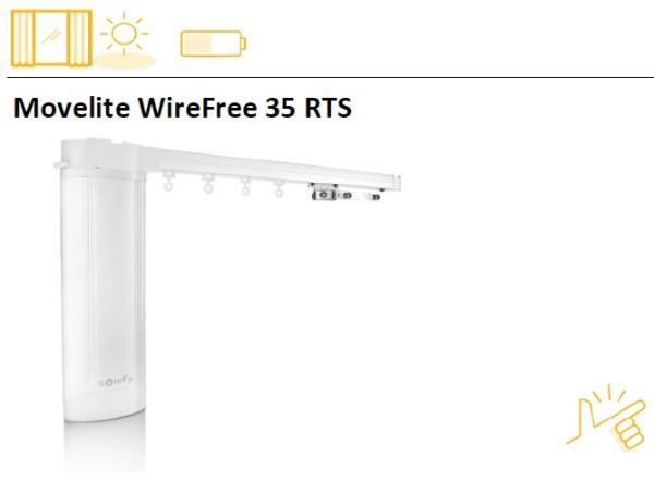 Somfy Movelite  WireFree 35 RTS