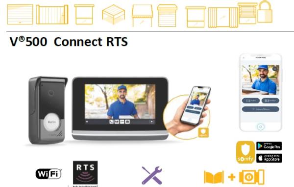 Somfy Domáci videotelefón V500 Connect RTS